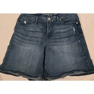 seven7 jean Shorts womens Size 10 Dark Wash